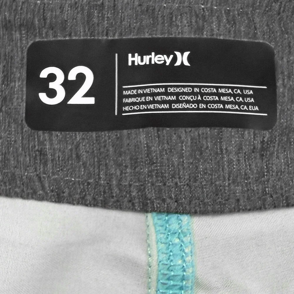 Hurley Weekender Board Shorts - NWT Mens Size 32 Teal /‎ Multi - #49580-K5